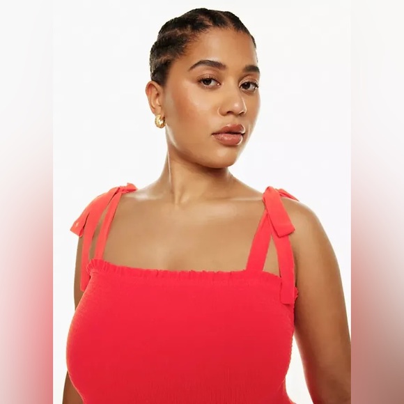 Aritzia Wilfred Sz Md Golden Hour Dress - Picture 2 of 6